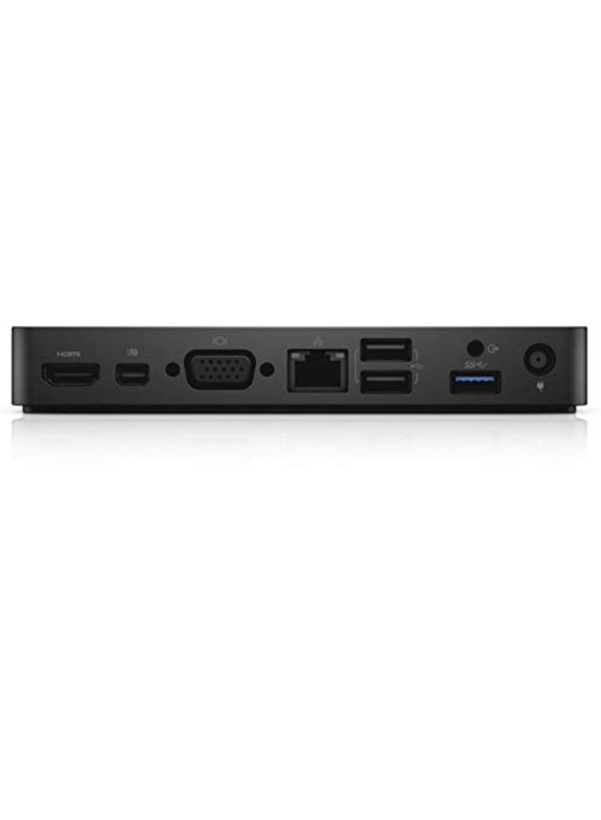DELL - WD15 Docking Station For USB-C Laptop Black - Image 1