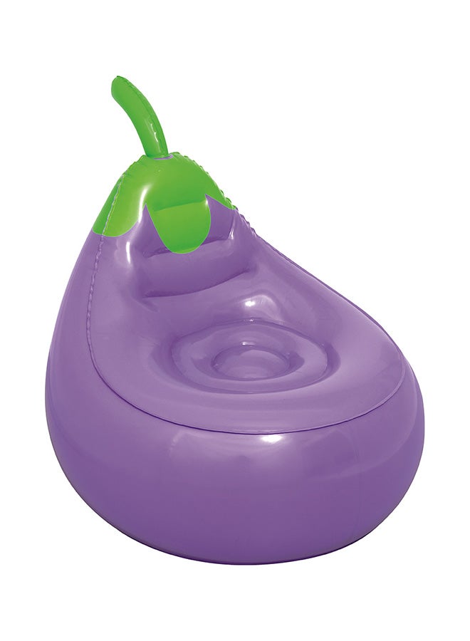 Eggplant Fruity Kiddie Lounge Chair - v1581935931/N34482045A_1