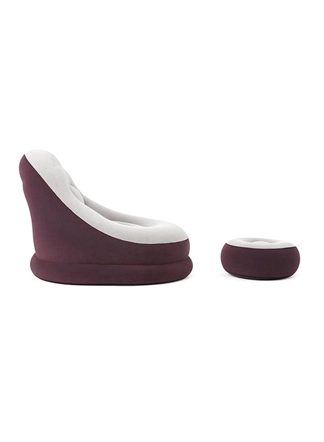 Bestway Comfort Crusier Inflate-a-chair 122x94x81cm  -26-75053 Brown/Grey  - Image 3