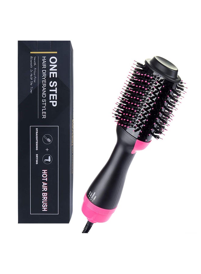 Professional 3-In-1 Negative Ionic Hot Air Straightener Comb Black - v1581937084/N34473797A_1