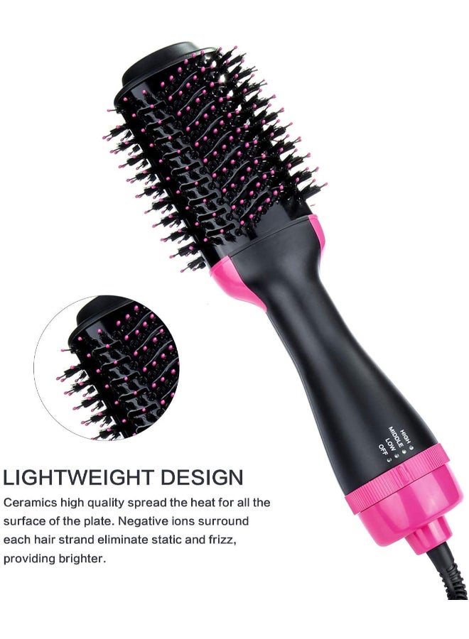 Professional 3-In-1 Negative Ionic Hot Air Straightener Comb Black - v1581937084/N34473797A_2