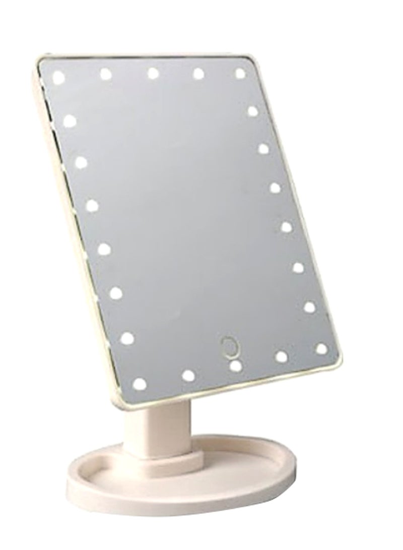 واي تي تي مرآة مزودة ب22 مصباح LED أبيض - Image 1