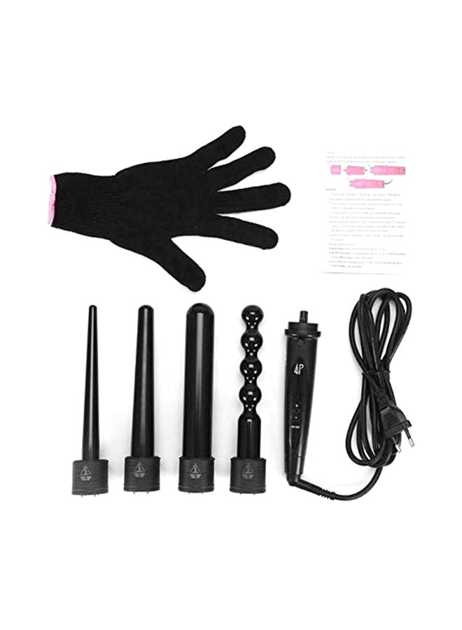 4-in-1 Multifunctional Hair Curling Iron Black - Image 3