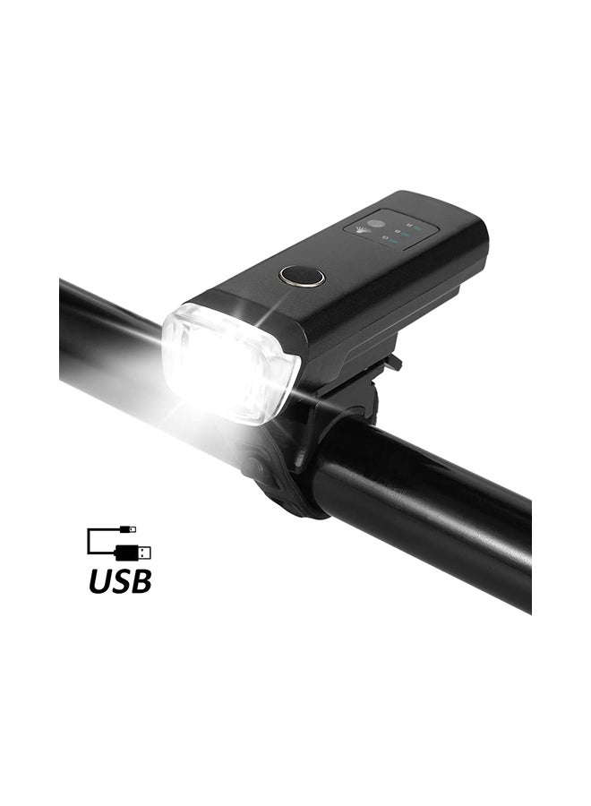 Beauenty Bike Front Light Usb Charging Induction Bicycle Light 10 x 3.2 x 2.5cm - Image 3