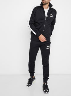PUMA Iconic T7 Long Sleeves Track Jacket Black/White  - Image 1