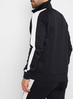 PUMA Iconic T7 Long Sleeves Track Jacket Black/White  - Image 3