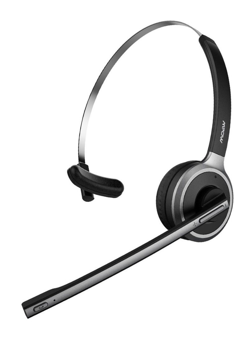 Mpow Flexible Bluetooth Wireless On-Ear Headphone With Microphone Black/Grey - Image 2