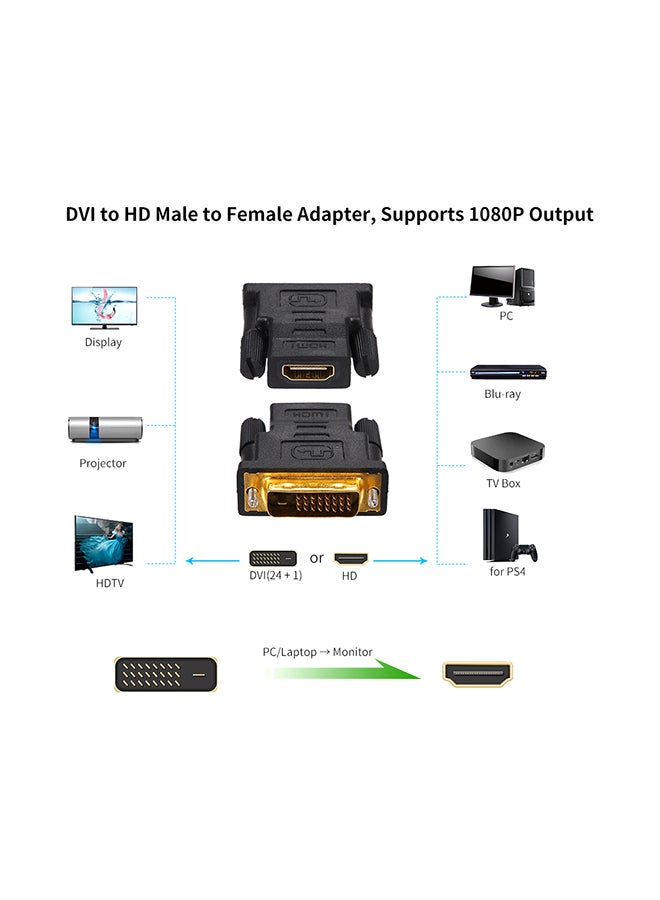 محول DVI-D 24+1 Pin إلى HD Male - Image 2