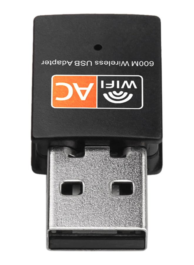 محول لاسلكي لتوزيع شبكة الواي فاي ثنائي النطاق بمنفذ USB أسود - Image 5