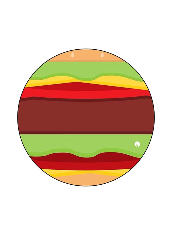 BP A Burger Printed Mouse Pad Multicolour