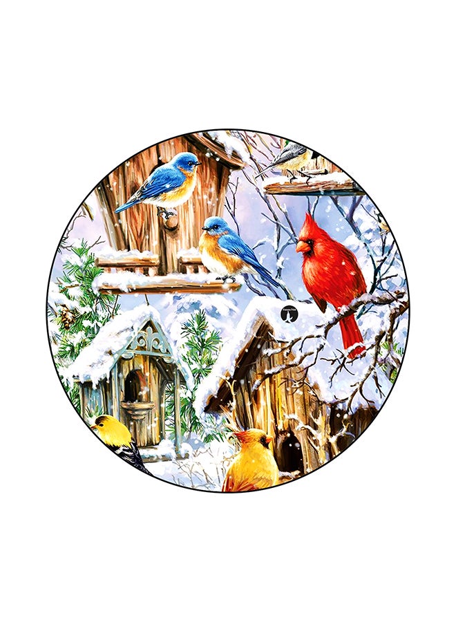 BP Vintage Art Printed Mouse Pad Multicolour
