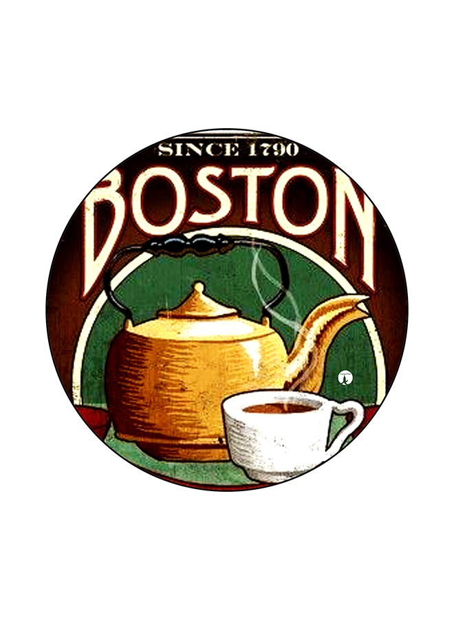 Vintage Art Printed Mouse Pad Multicolour