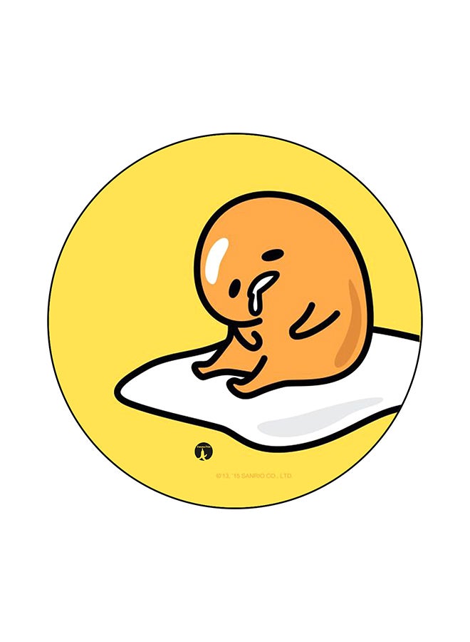 BP Gudetama Printed Mouse Pad Orange/Yellow