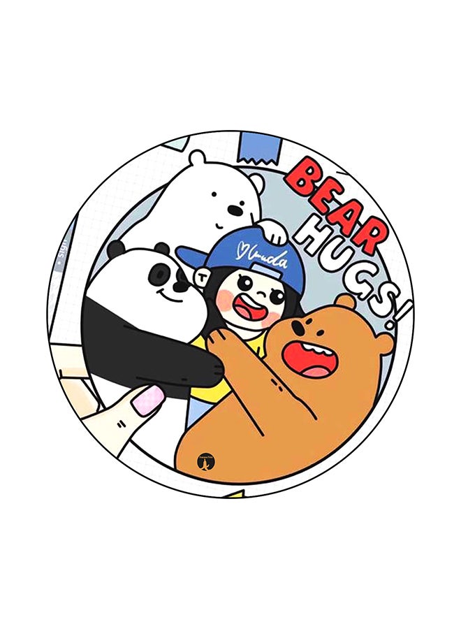 BP We Bare Bears Printed Mouse Pad Multicolour