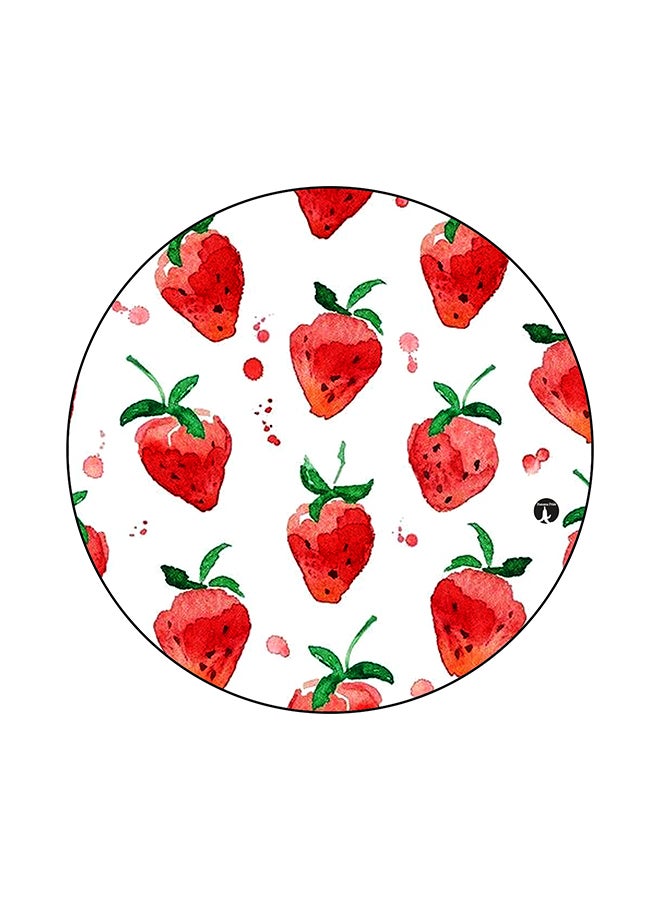 BP Strawberries Printed Mouse Pad Multicolour