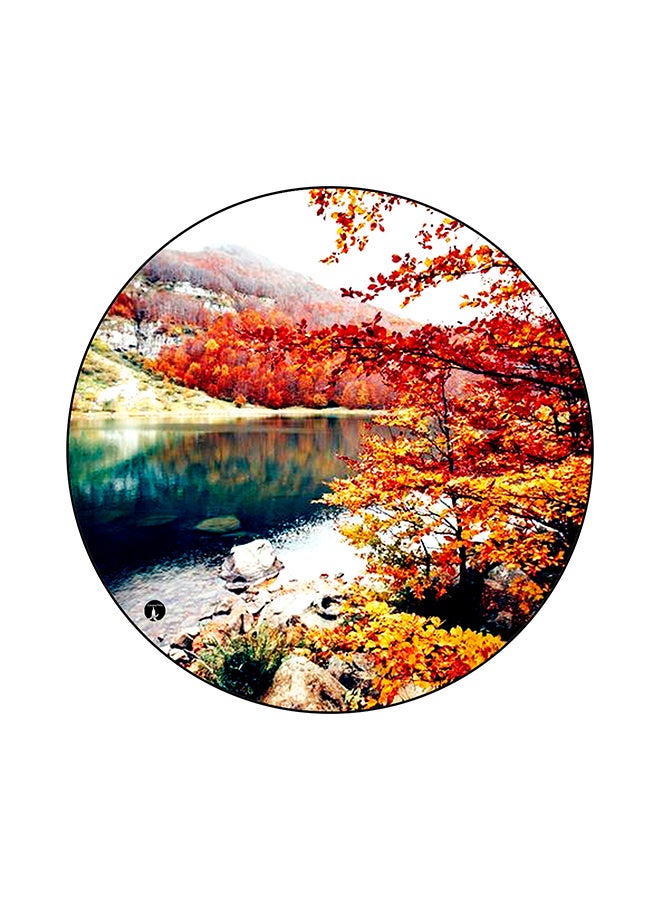 Nature Printed Mouse Pad Multicolour