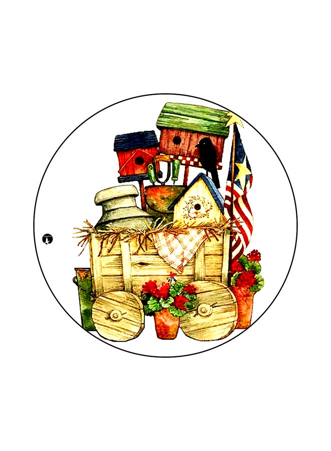 BP Birds House Printed Mouse Pad Multicolour