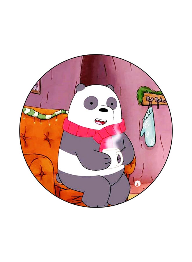 We Bare Bears Printed Mouse Pad Multicolour