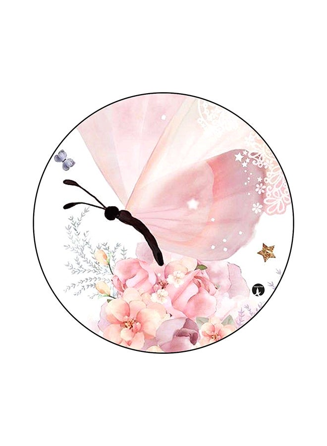 BP A Butterfly Printed Mouse Pad Multicolour