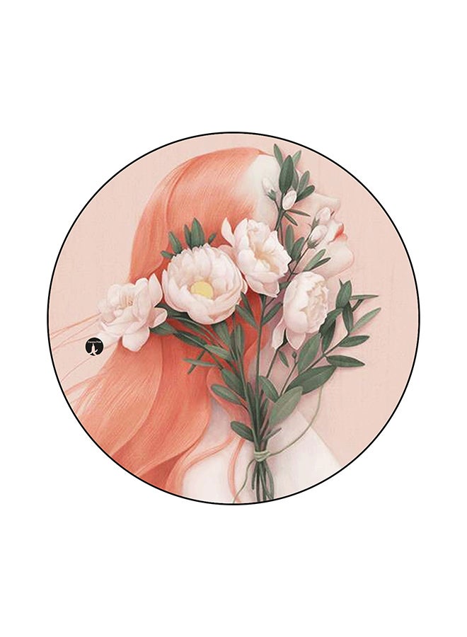 BP A Girl Printed Mouse Pad Multicolour