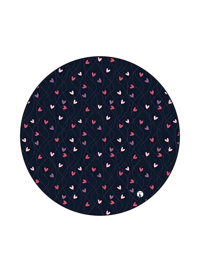 BP Hearts Printed Mouse Pad Multicolour