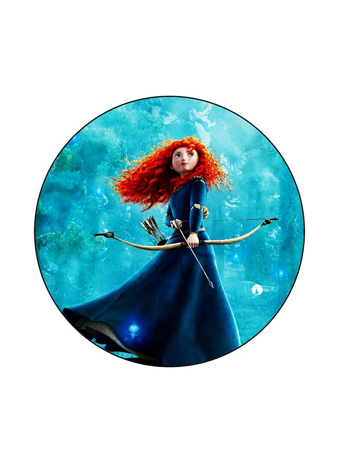 بي بي لوح ماوس بطبعة أميرة ديزني أزرق/أحمر