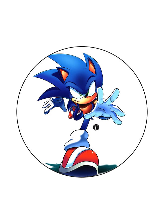 BP Sonic Printed Mouse Pad White/Red/Blue