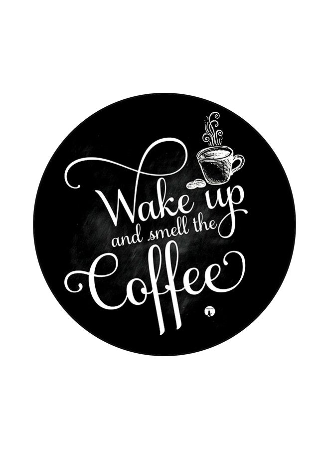 BP English Phrases Printed Mouse Pad Black/White