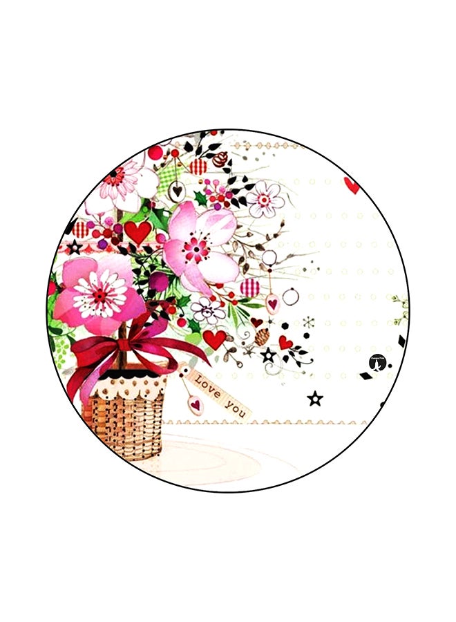 BP Flowers Printed Mouse Pad Multicolour