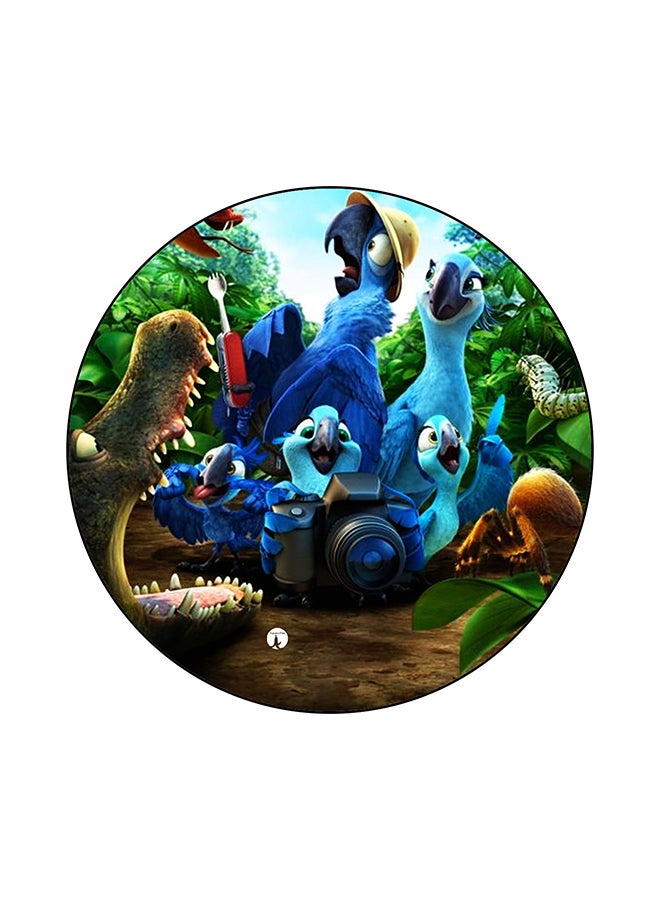 BP Rio Printed Mouse Pad Multicolour