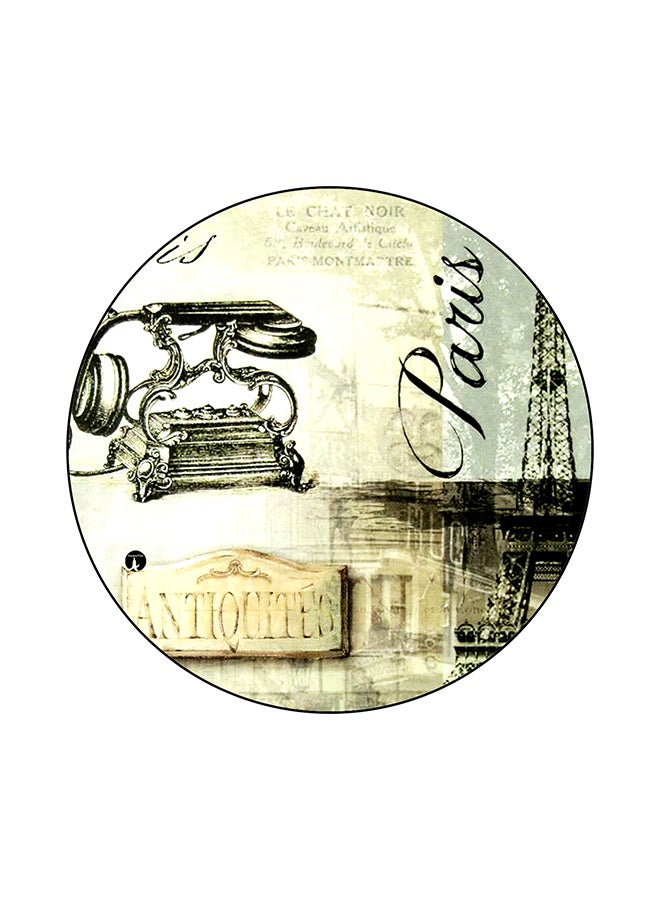 BP Vintage Art Printed Mouse Pad Multicolour