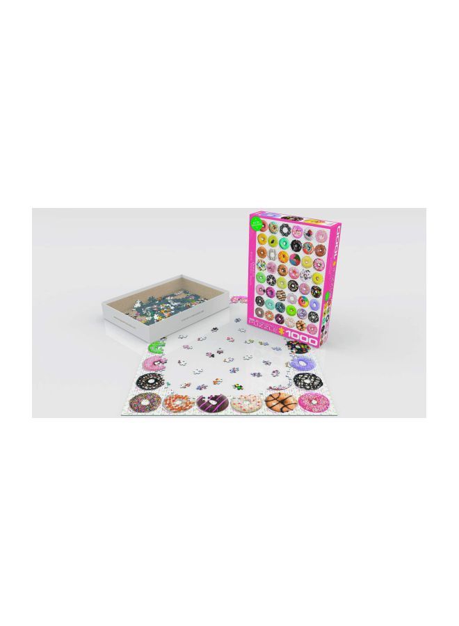 eurographics 1000-Piece Donuts Jigsaw Puzzle 6000-0585 - Image 2