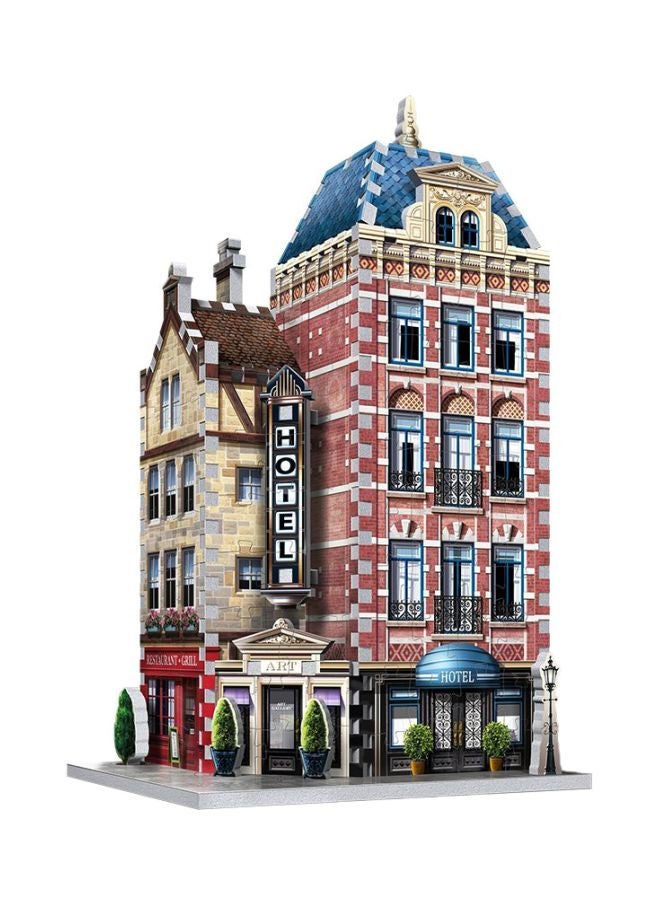 وربت 3 دي أحجية ثلاثية الأبعاد شكل فندق أوربانيا من  295 قطعة طراز W3D-0501 - Image 1