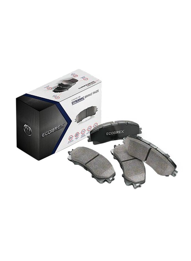 ECOBREX - 4-Piece Dynamic Brake Pad For Chevrolet Blazer 2007 - Image 1