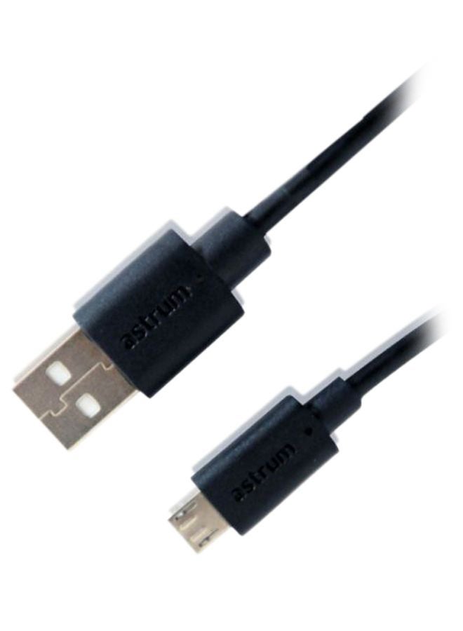Astrum Micro USB Data Sync And Charging Cable Black - Image 2