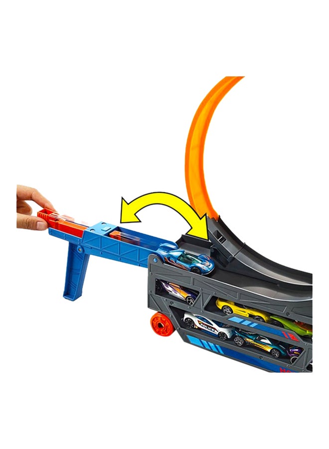 Hamleys Hot Wheels Stunt And Go Track Set Multicolour  - Image 2