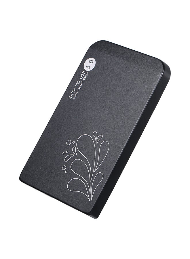 HDD Case SATA Converter Adapter External Hard Drive Black - Image 1