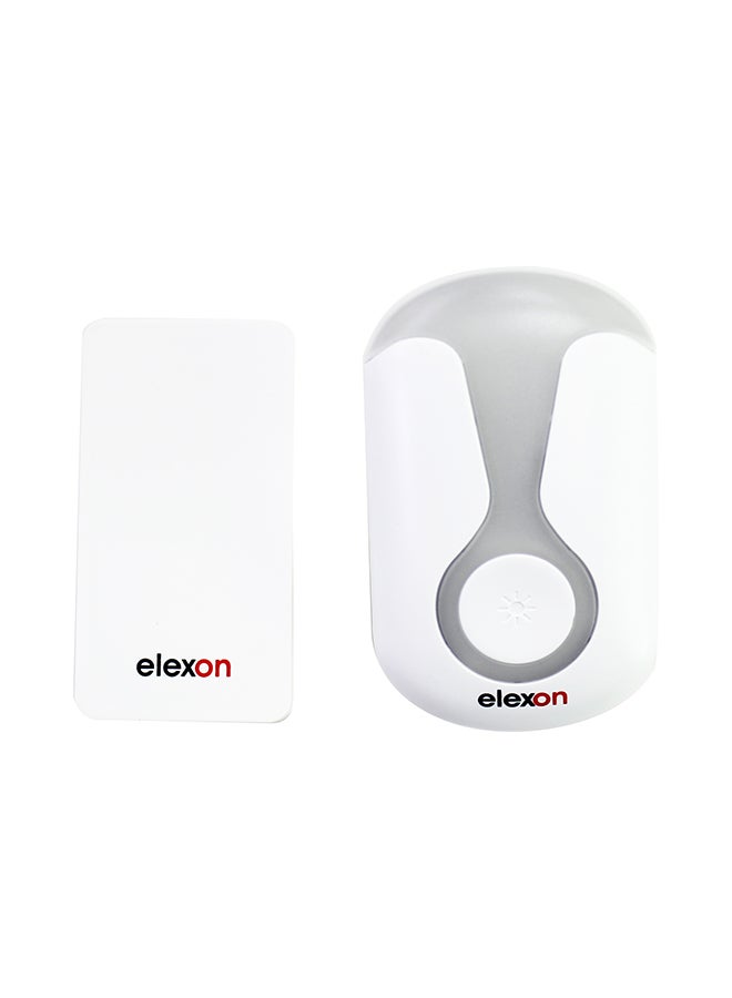 elexon Home Key Door Bell With Night Light White/Grey 4.5inch  - Image 4