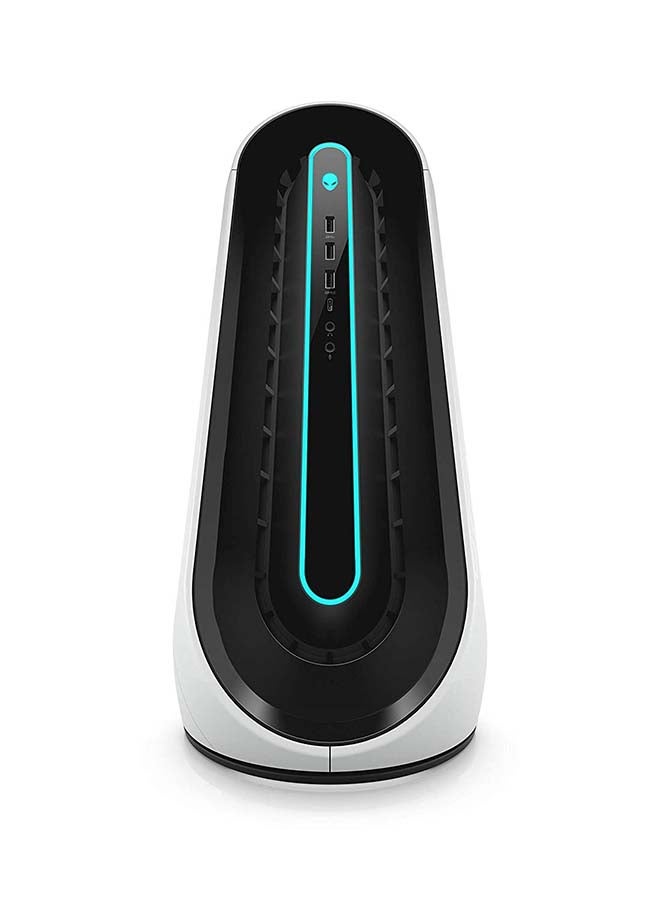 DELL - Alienware Aurora R9 Tower PC, Core i7 9700 Processor/16GB RAM/1TB PCIe NVMe SSD (Boot) + 1TB 7200RPM SATA/8GB NVIDIA GeForce RTX 2070 Graphics Card White - Image 1
