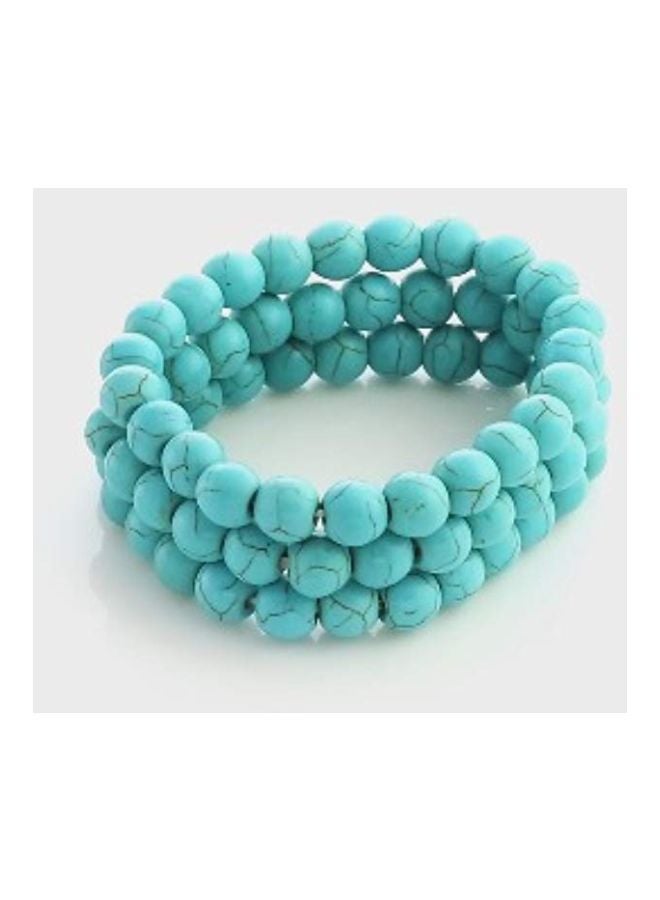 BLING JEWELRY - 3-Tier Gemstone Bead Bracelet - Image 1