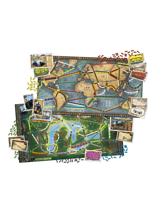 Ticket to Ride Rails And Sails Board Game DO7226