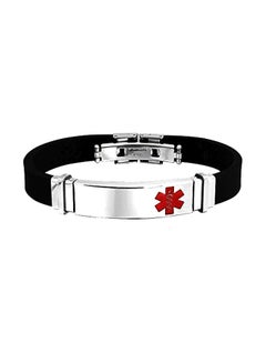 Stainless Steel Engravable Doctors Medical Alert ID Bracelet