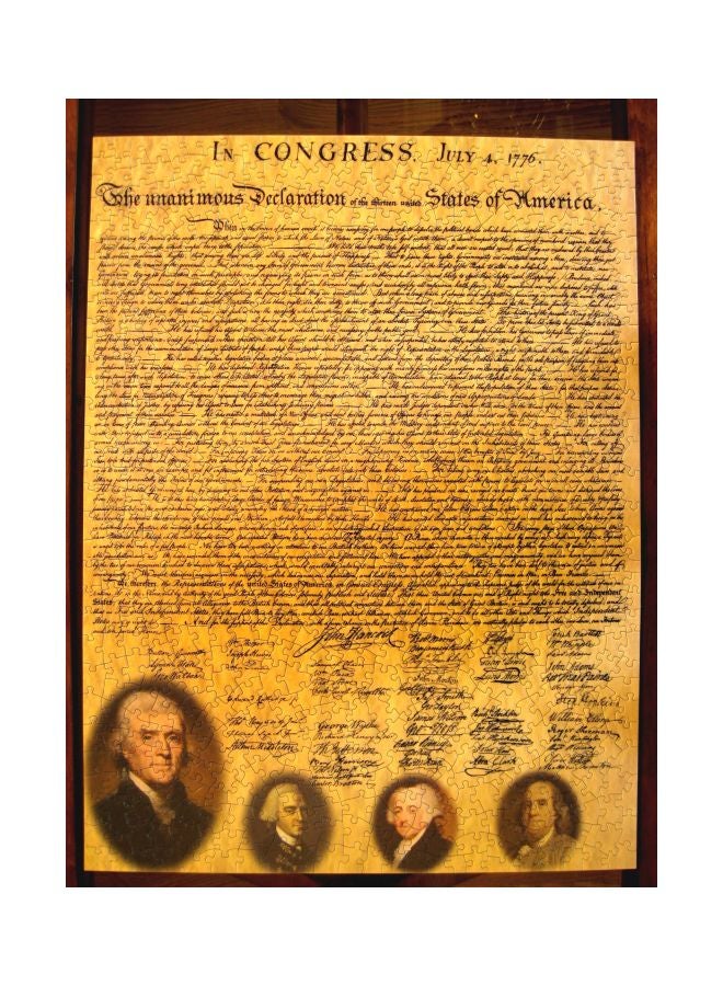 مجموعة أحجية تركيب صور لإعلان الاستقلال مكونة من 750 قطعة طراز 70132 - Image 2