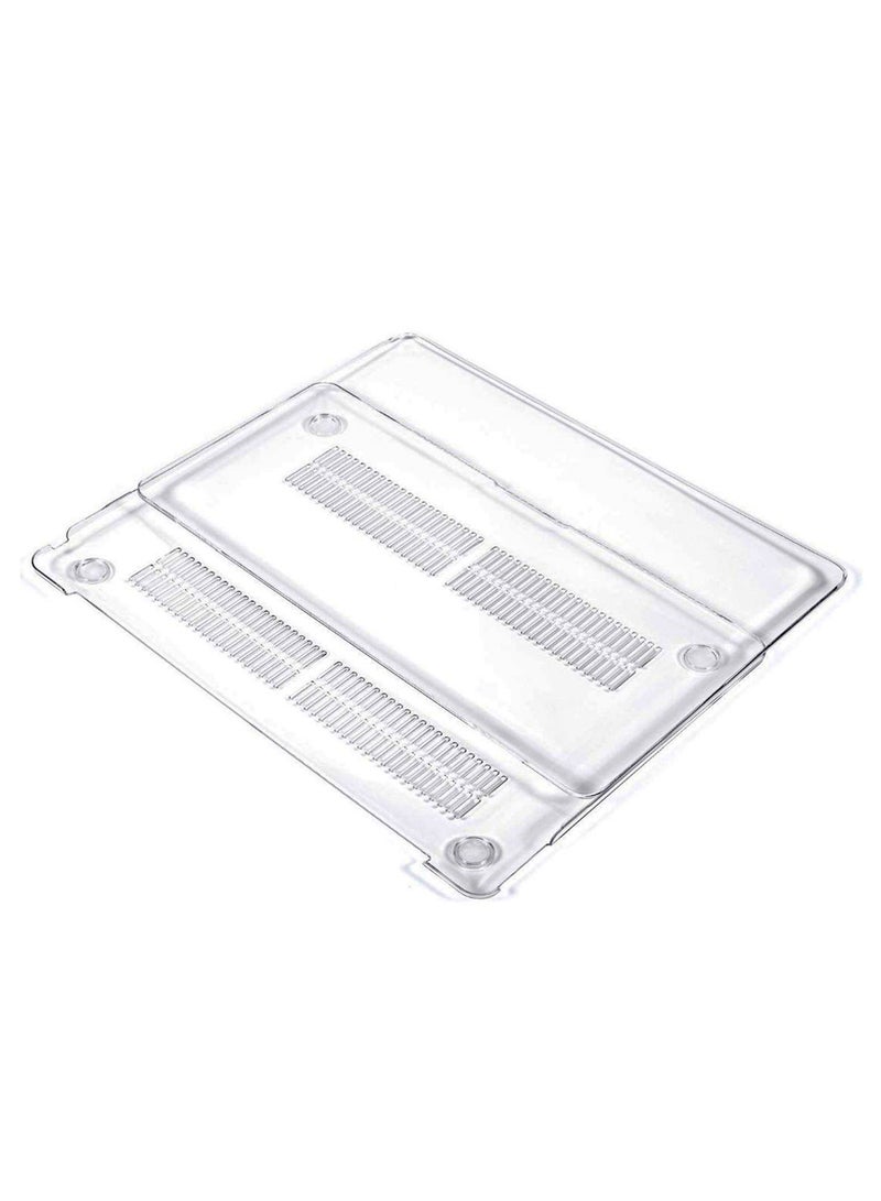 Mufaens Protective Shell Cover For Apple MacBook Air 13.3 Inch Clear  - Image 2