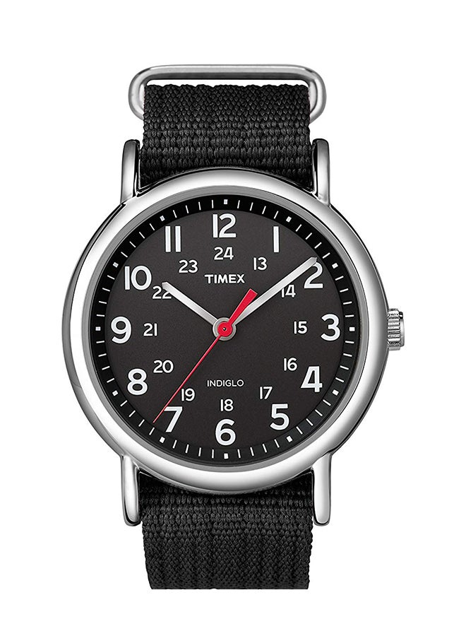 men Nylon Quartz Analog Wrist Watch T2N647