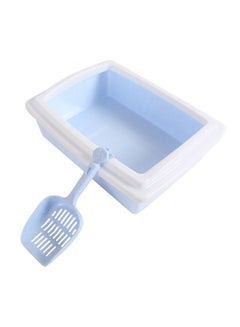 Generic Cat Litter And Toilet Box Blue 38x28x12cm 