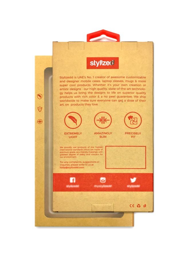 Stylizedd Classic Series Printed Slim Case For Samsung Galaxy S20+ Hard Rain  - Image 2