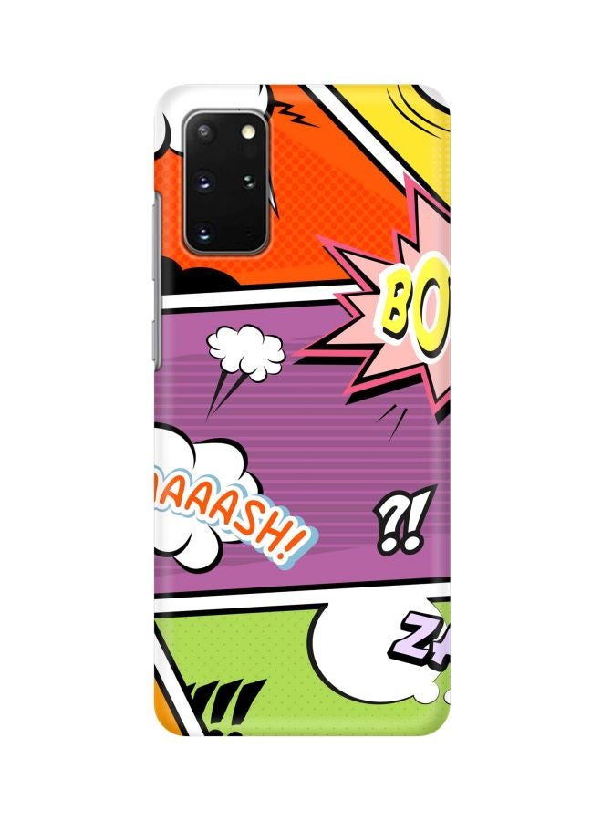 Classic Series Printed Slim Case For Samsung Galaxy S20+ Comic Strip