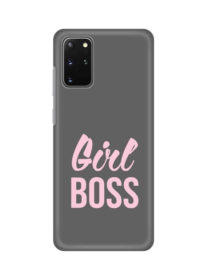 Stylizedd Classic Series Printed Slim Case For Samsung Galaxy S20+ Girl Boss - Image 1