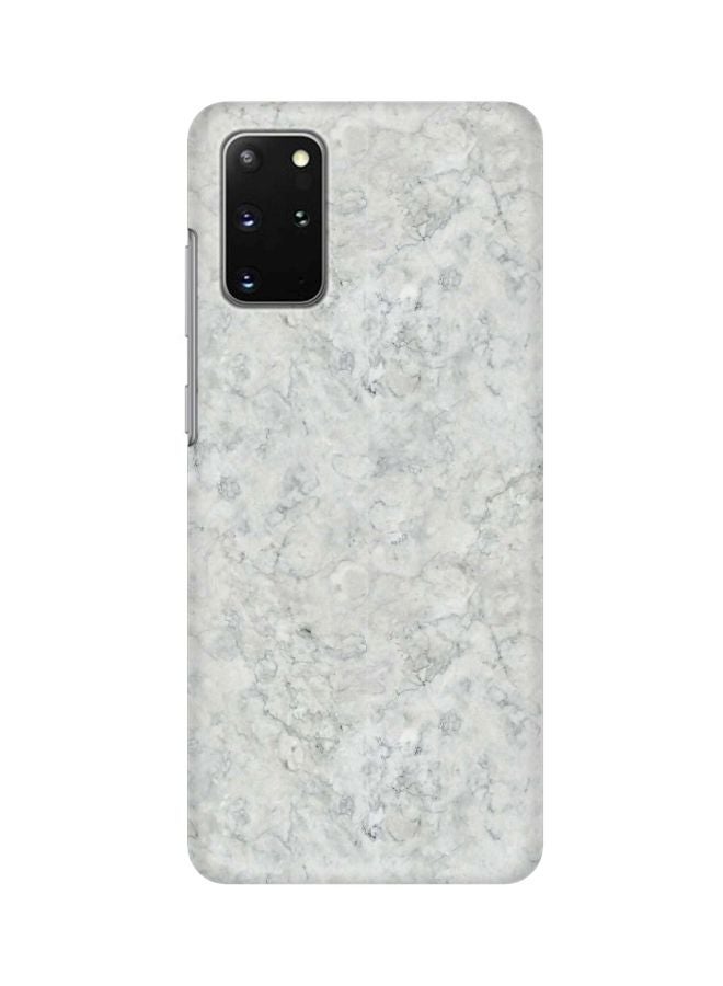 Stylizedd Classic Series Printed Slim Case For Samsung Galaxy S20+ Marble Texture Black - Image 1